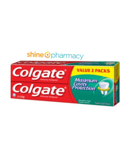 Colgate Toothpaste Red [icy Cool Mint] 2x225gm